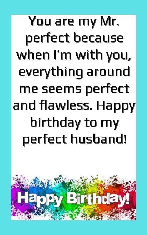 birthday wishes to hubby from wife